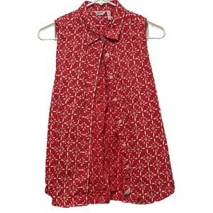 Woolrich Sleeveless Patterned Tank Top